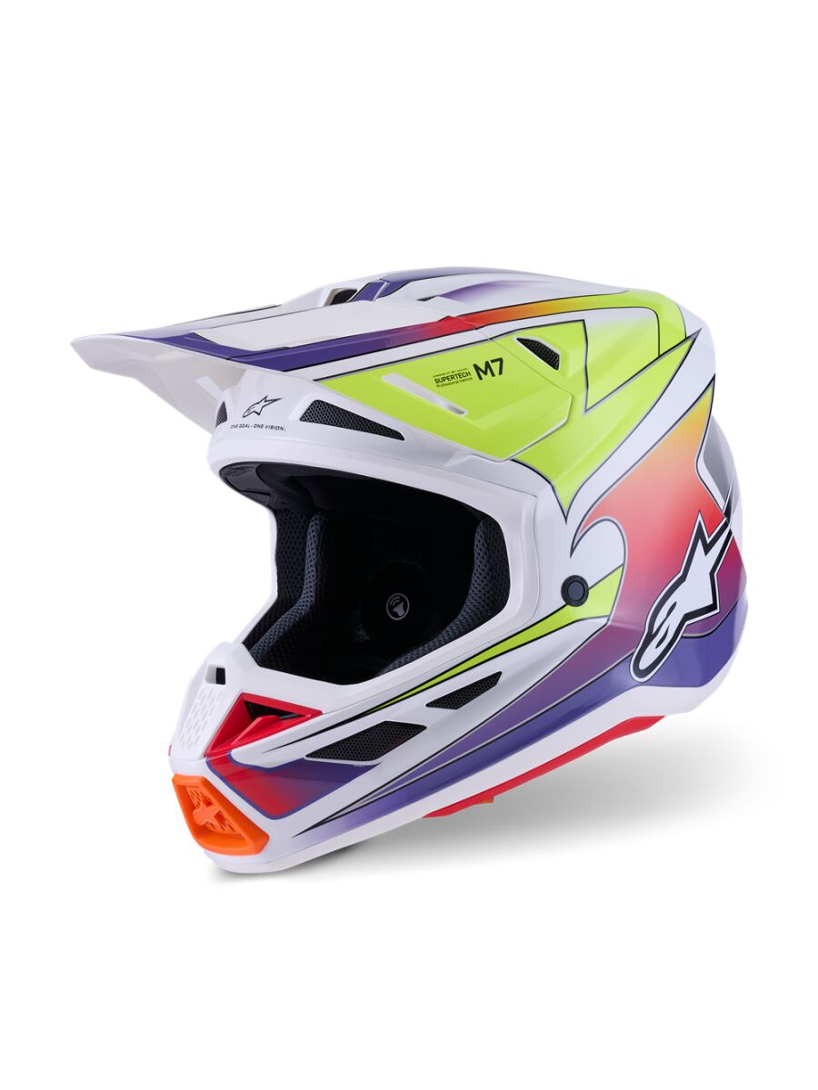 S-M7 Fuse Helmet — XS, Purple| White| Yellow