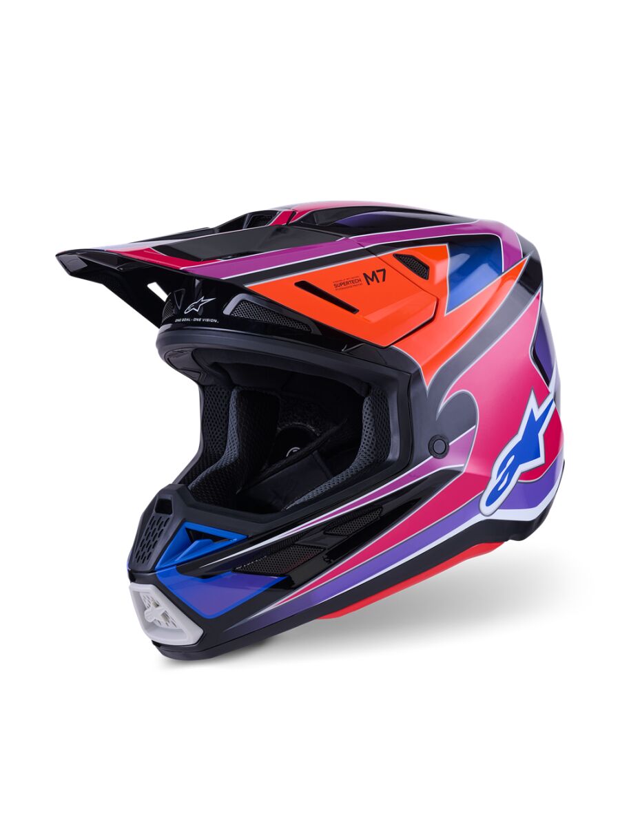 S-M7 Fuse Helmet — Blue| Pink| Purple, XS