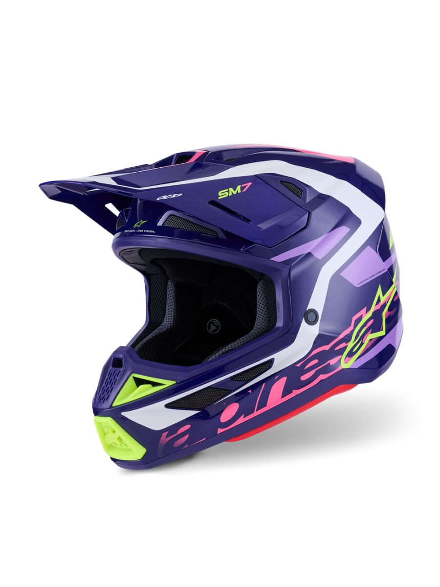 S-M7 Deed Helmet — S, Pink| Purple