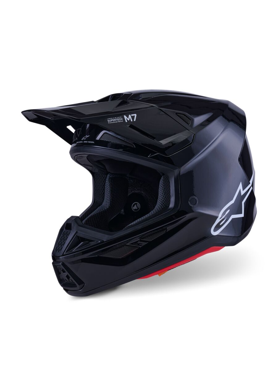 S-M7 Helmet — Black, S