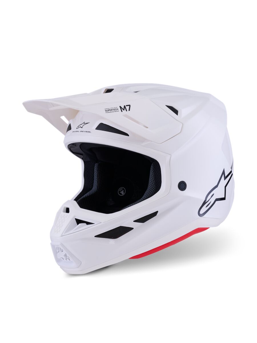 S-M7 Helmet — M, White