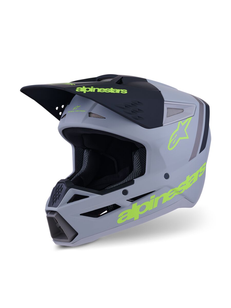 SM3 Radium Helmet — L, Black| Gray| Yellow