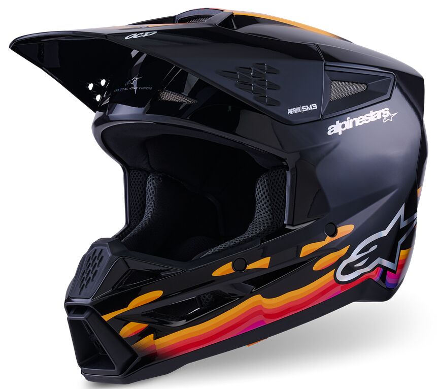 SM3 Force Helmet — Black, XS