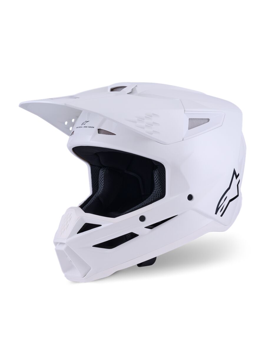 SM3 Solid Helmet — XS, White