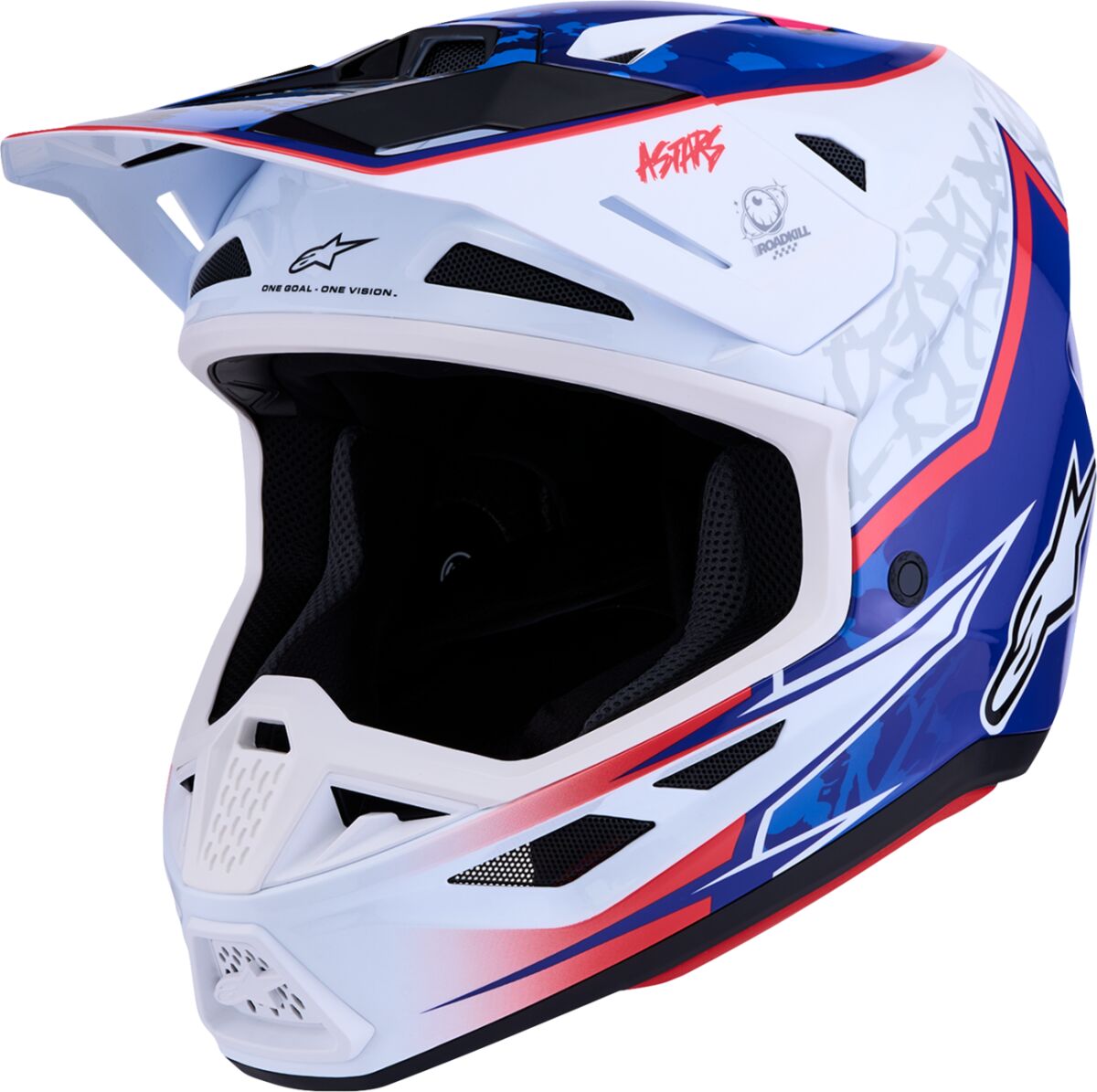 S-M7 Blaster Helmet — XS, Blue| Red| White