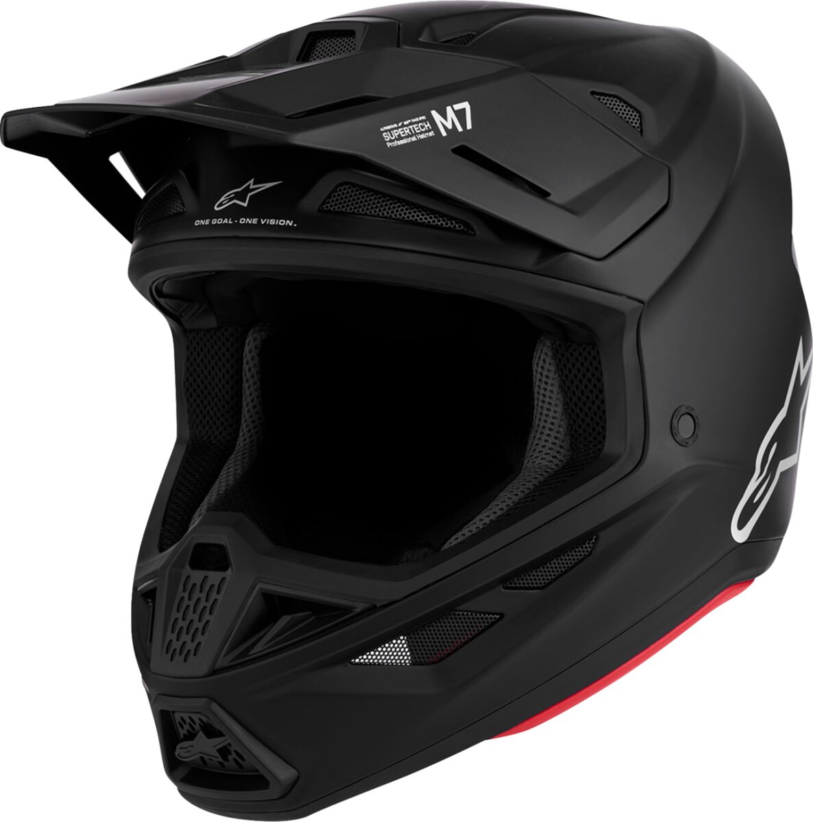 S-M7 Blaster Solid Helmet — Black, XL