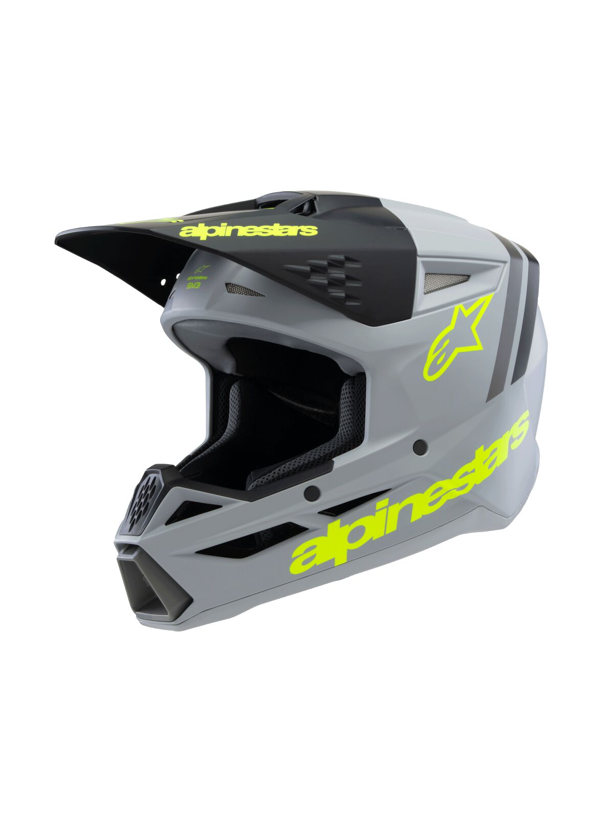 Youth SM3 Radium Helmet — Black| Gray| Yellow, M
