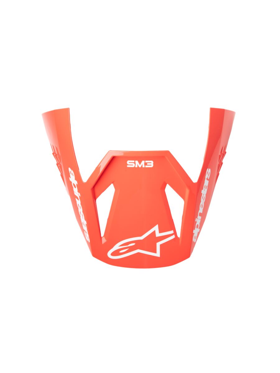 S-M3 Radium Helmet Visor — Black| Red| White, One Size