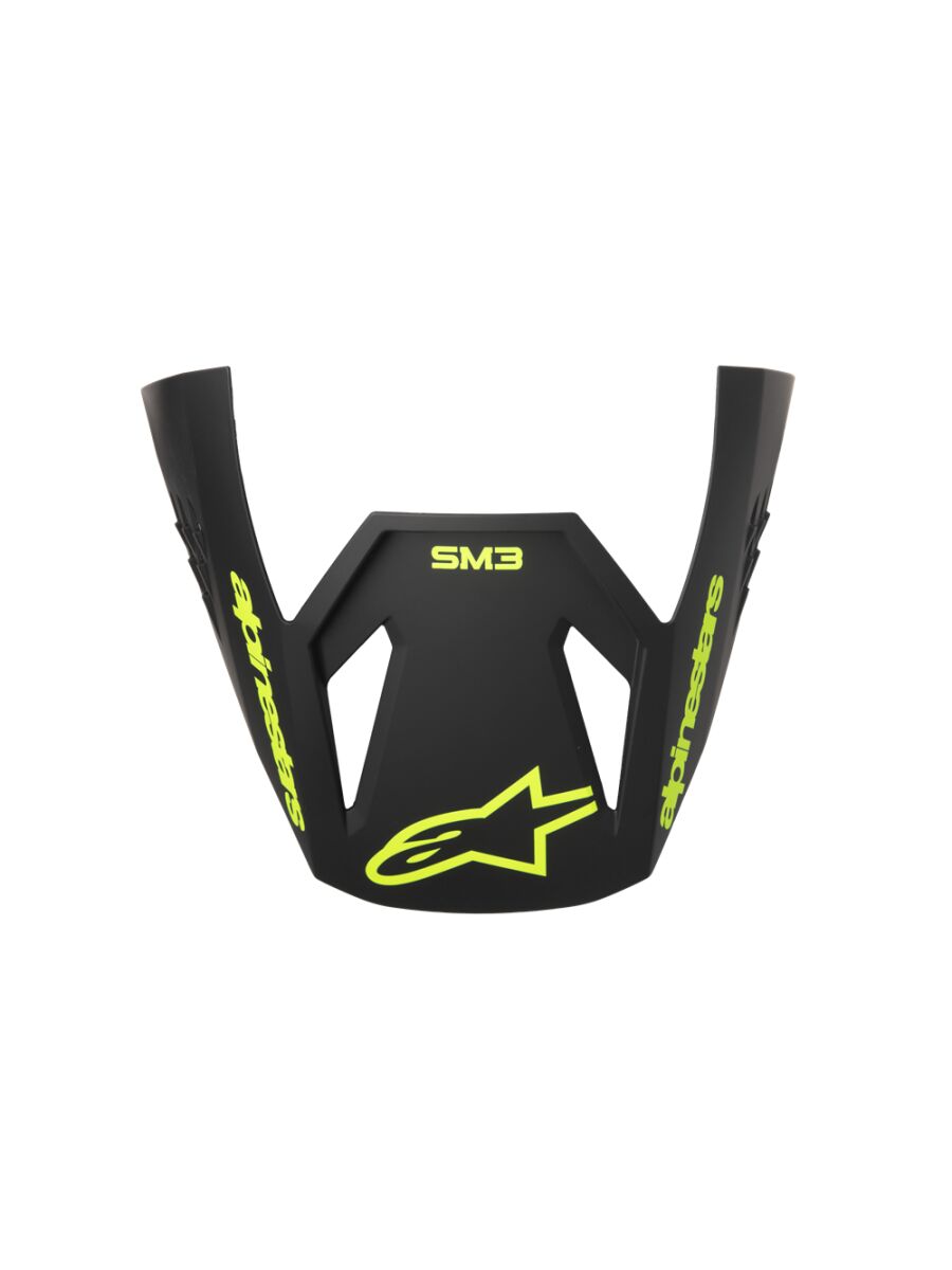 S-M3 Radium Helmet Visor — One Size, Black| Gray| Yellow