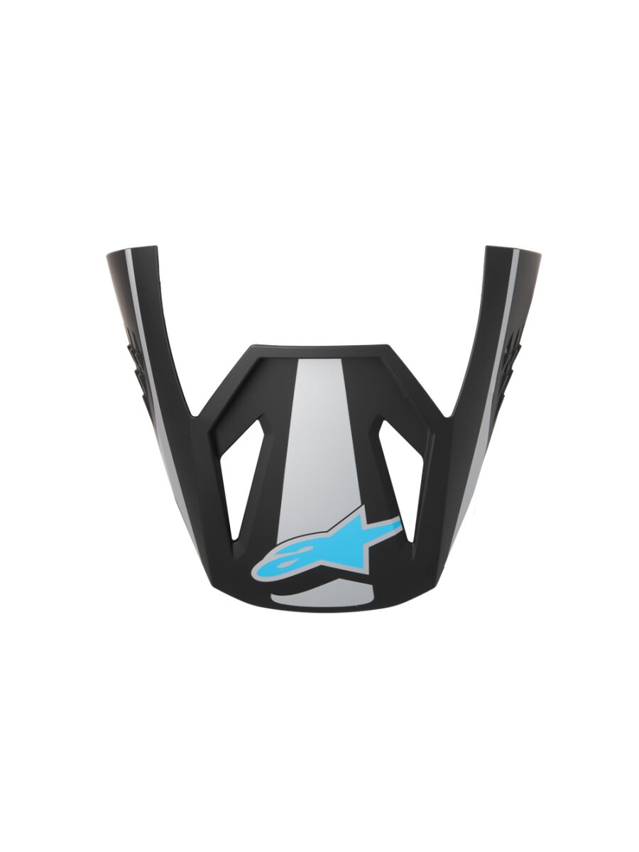 SM3 Heat Helmet Visor — Black| Blue| Silver, One Size