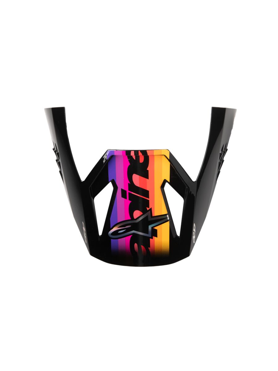 SM3 Force Helmet Visor — Black, One Size