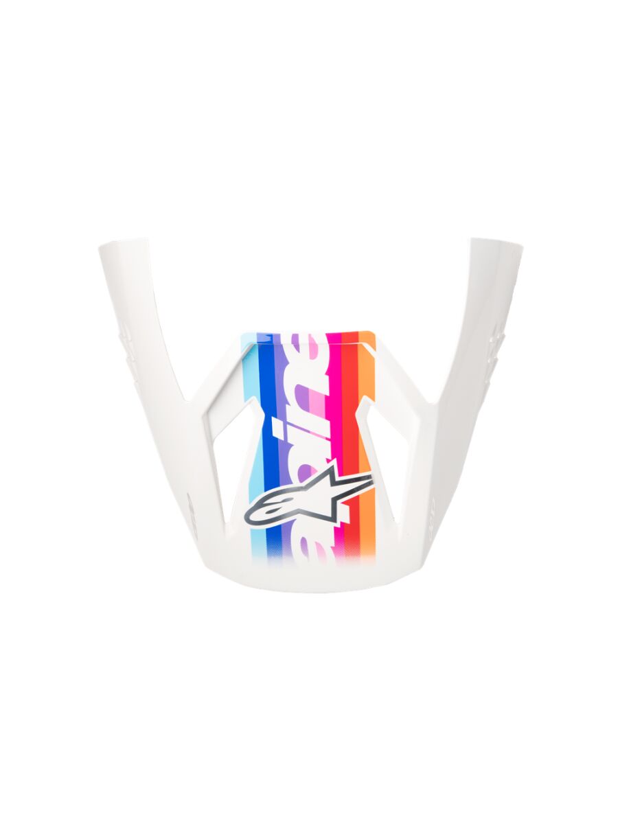 SM3 Force Helmet Visor — One Size, White
