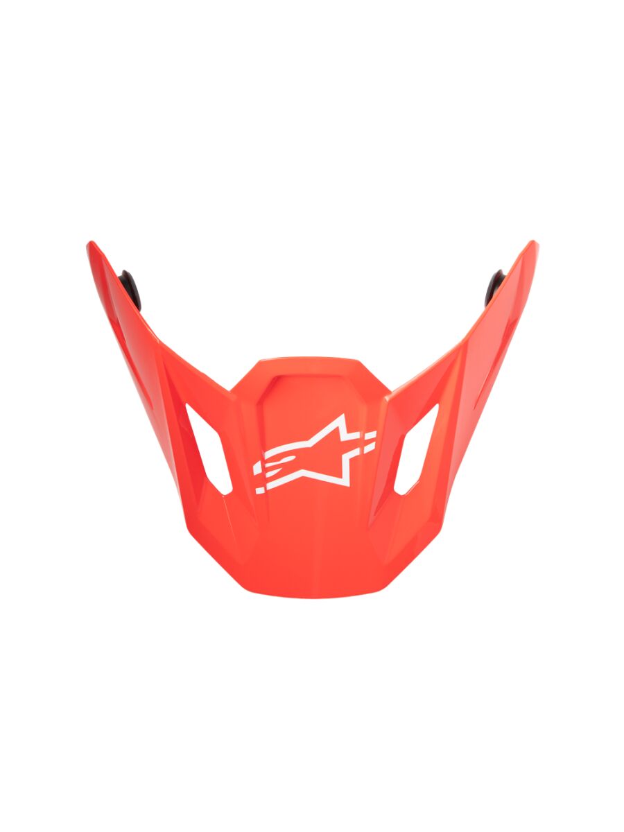 S-M7 Core Helmet Visor — One Size, Red