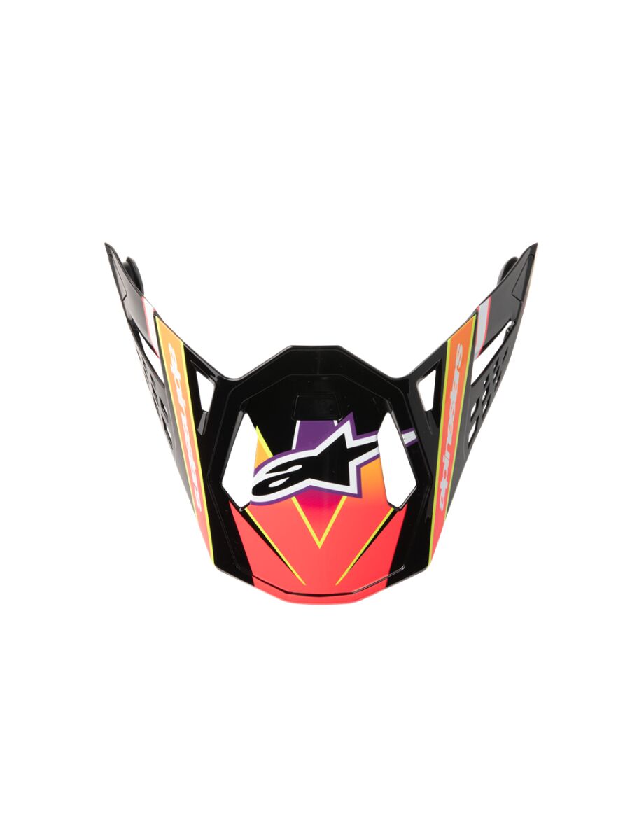 Supertech M10 Era Helmet Visor — One Size, Pink| Purple| Yellow