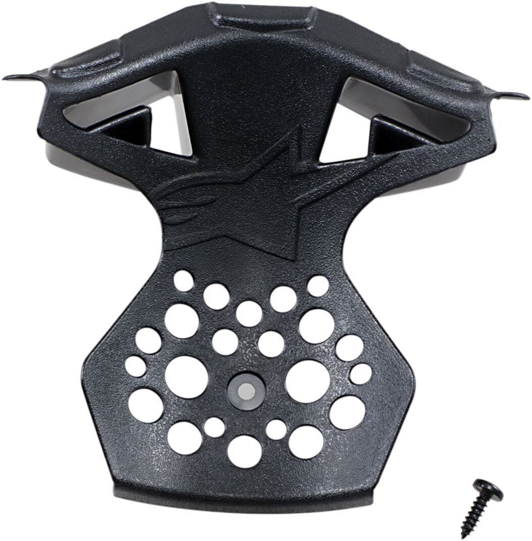 Supertech M8/Supertech M10 Helmet Chin Vent Frame — XS/S, Black| Gloss