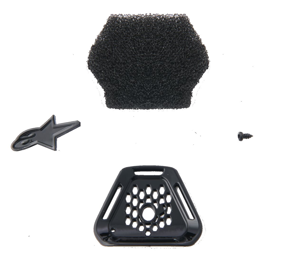 Supertech M10 Helmet 22.06 Chin Vent — One Size, Black