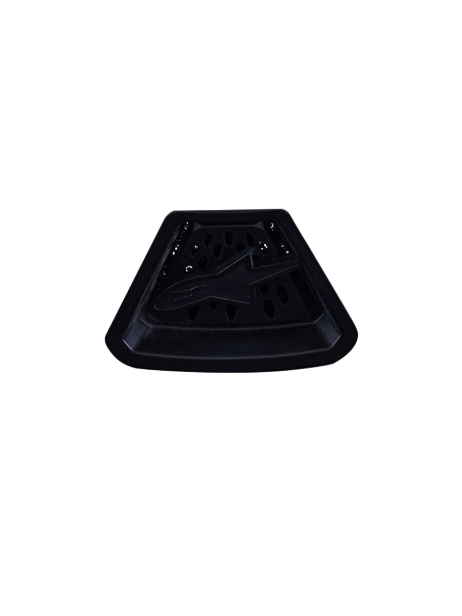 S-M7 Helmet Chin Vent — Black, One Size