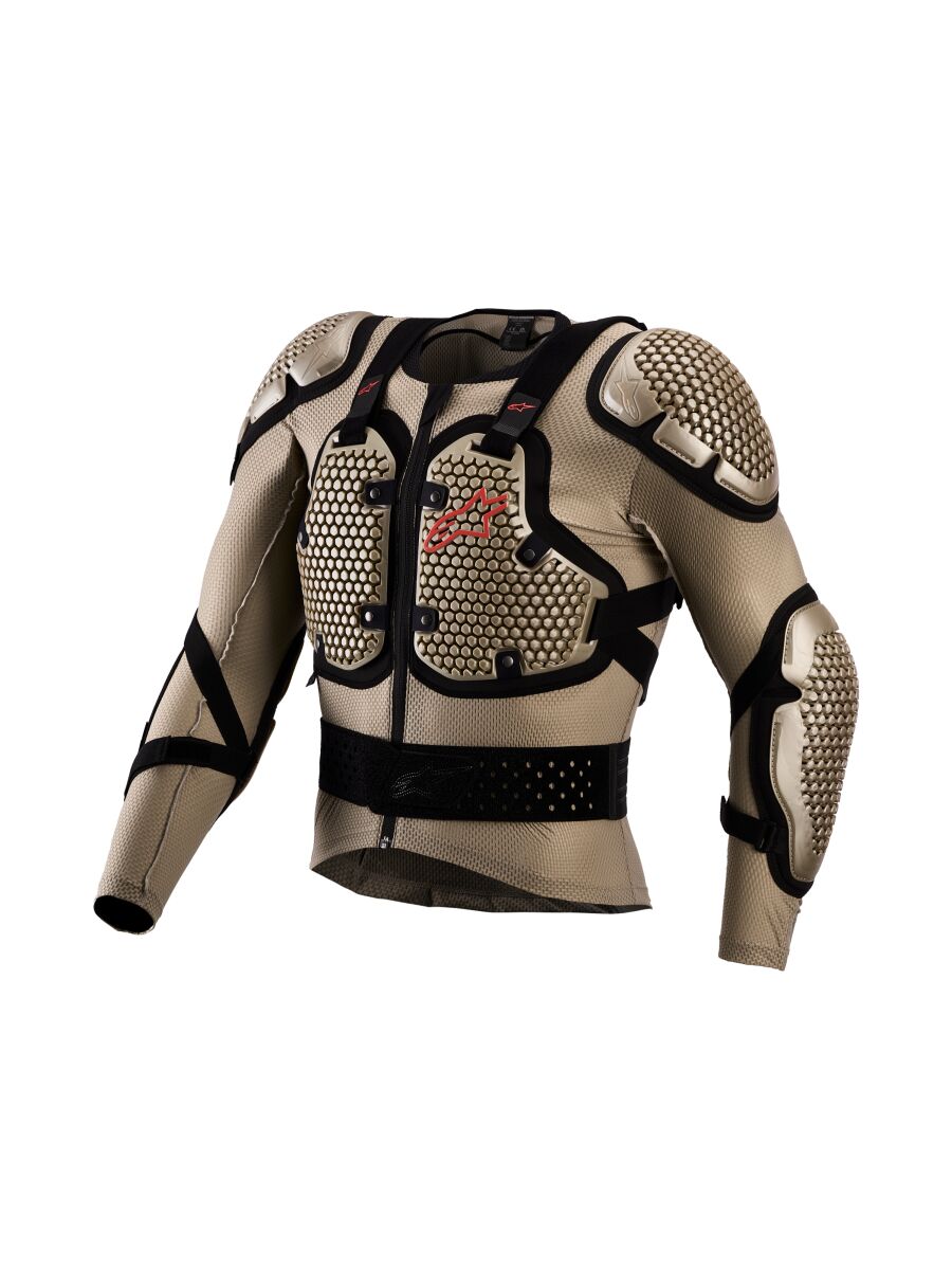 Bionic Action V3 Protection Jacket — Aluminum| Black| Red Fluo, L