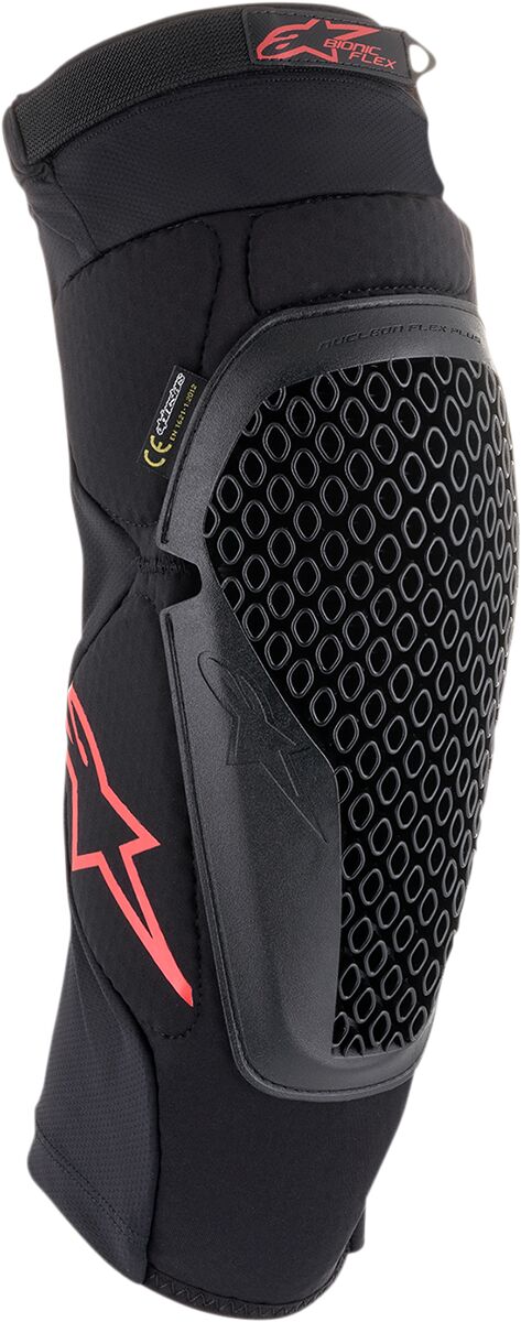 Bionic Flex Knee Protectors — Black| Red, S/M