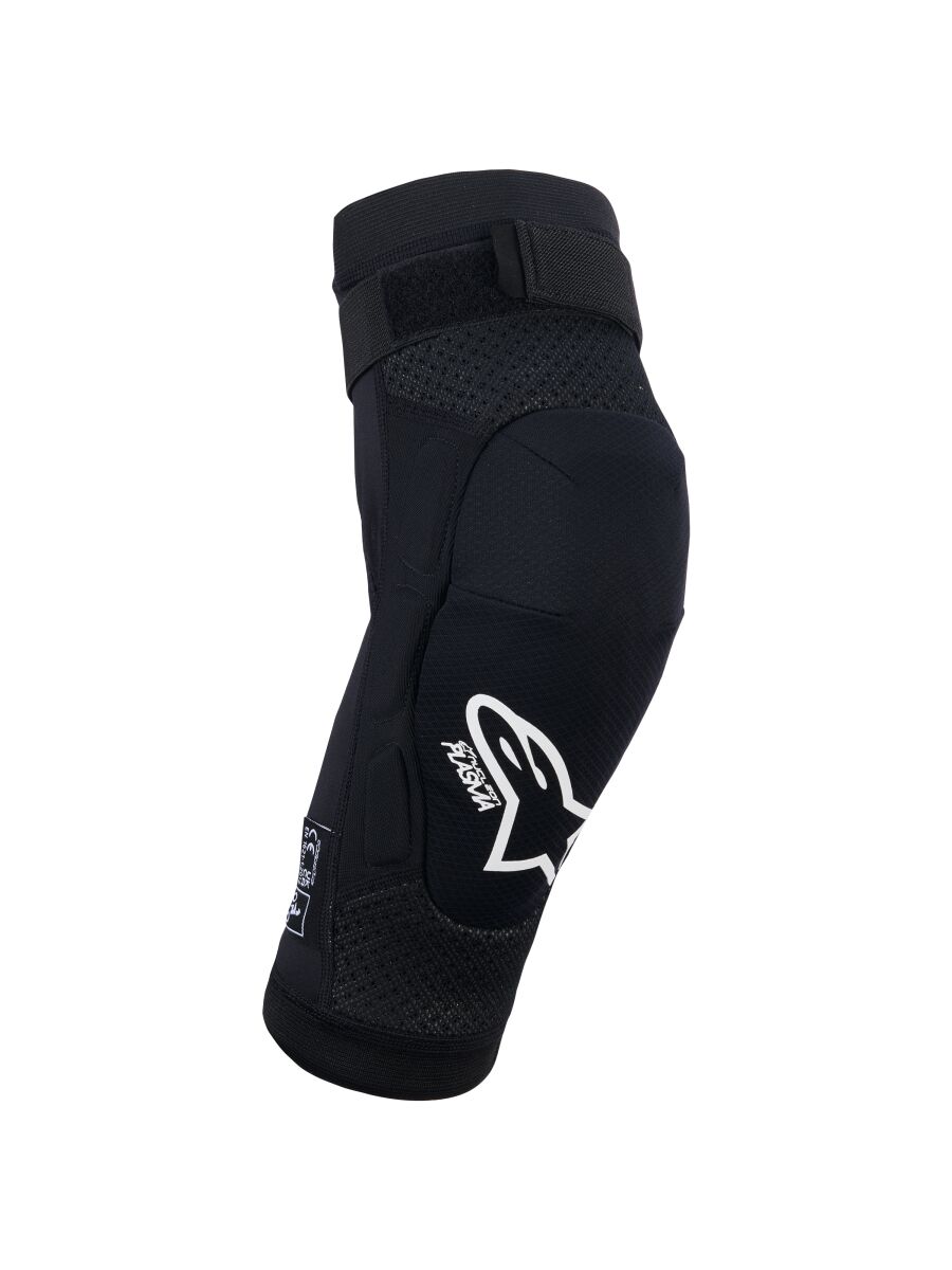 Youth Bionic Plasma Knee Protectors — Black| Red| White, L/XL