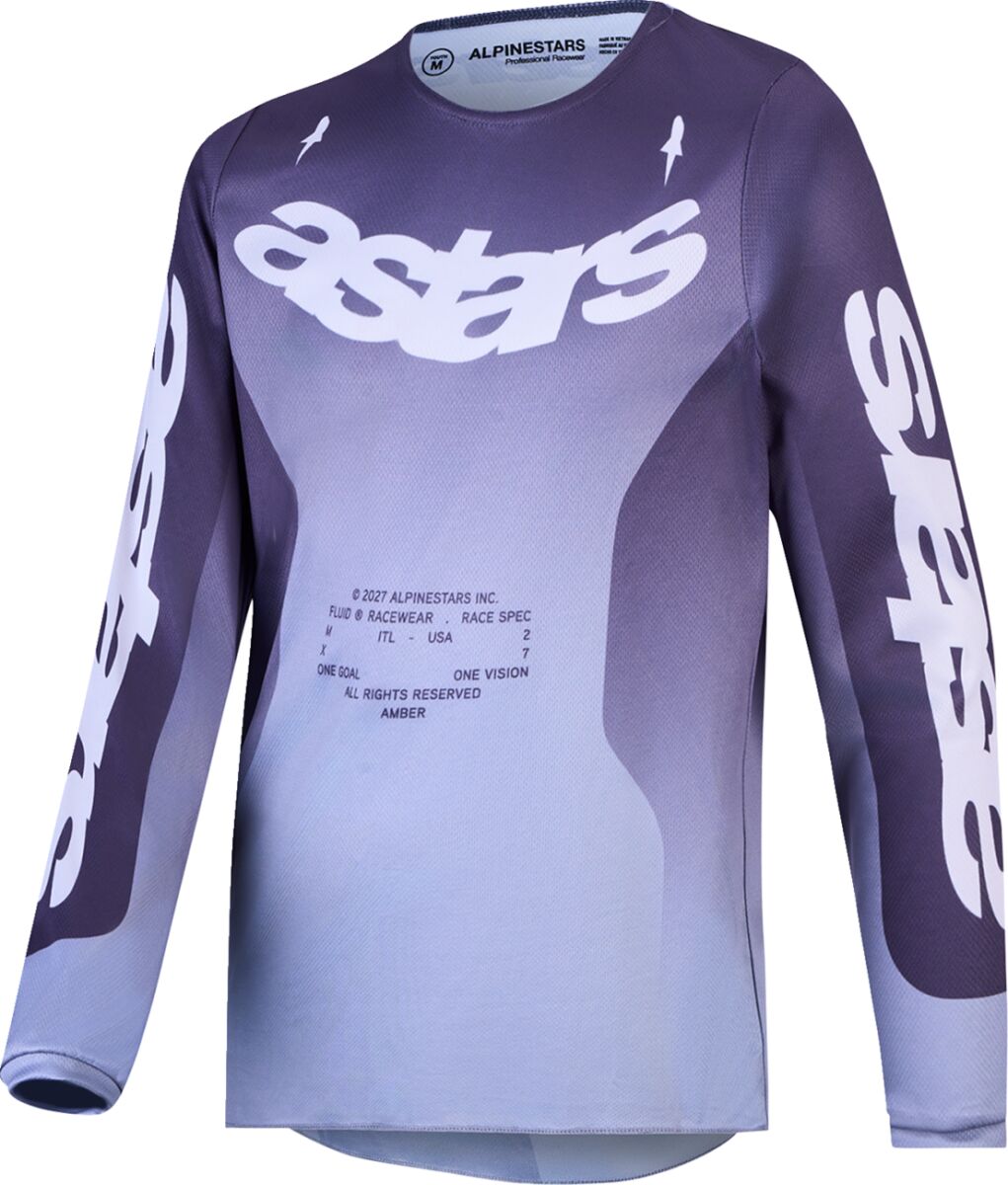 Youth Fluid Amber Jersey — 2XL