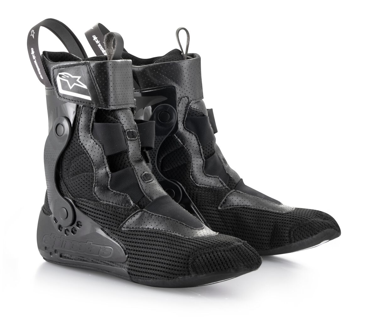 Tech 10 Inner Vented Booties — Black