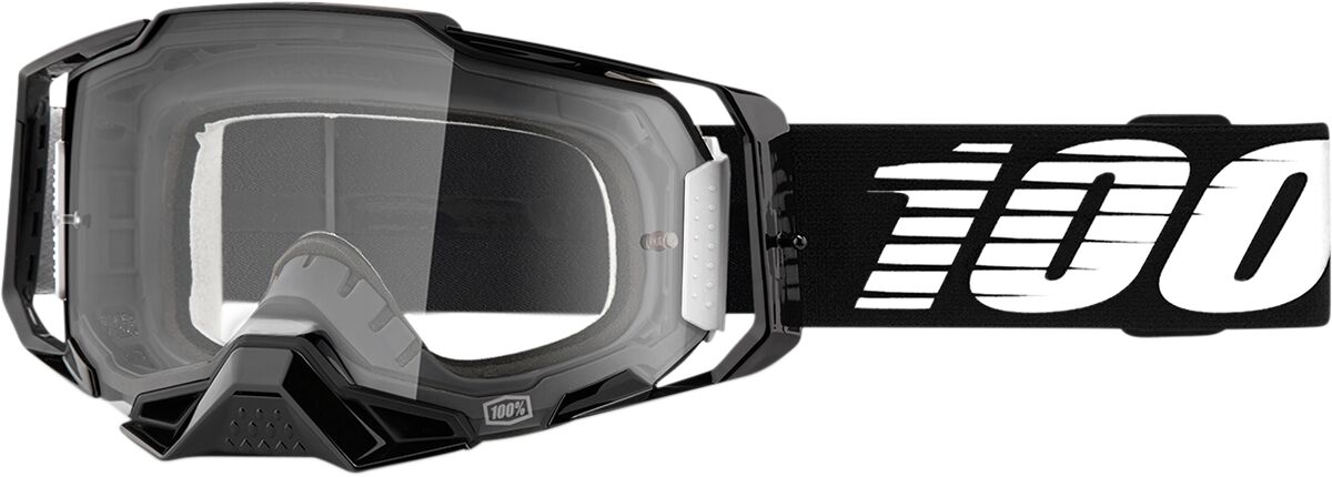 Armega Goggle One Size, Black| Clear| White
