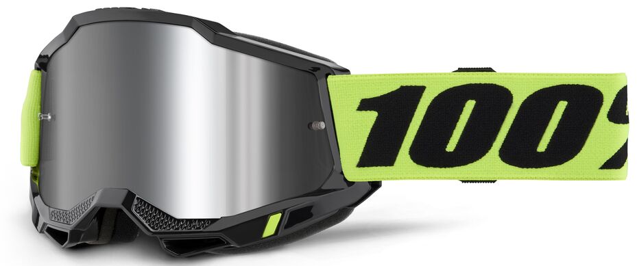 Youth Accuri 2 Goggle Black| Fluorescent Yellow| Silver, One Size