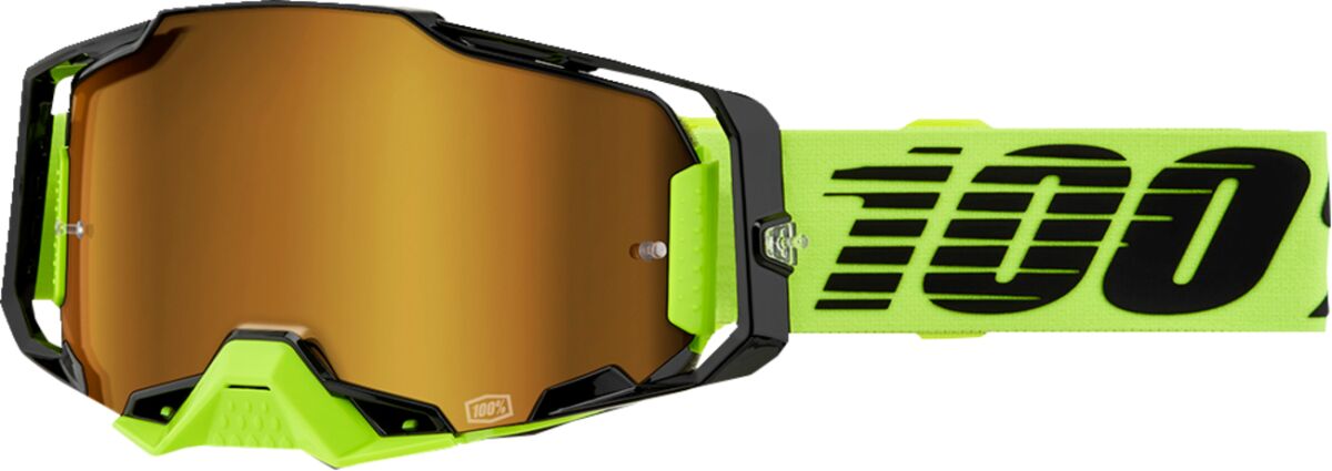 Armega Goggle One Size, Black| Fluorescent Green| Fluorescent Yellow