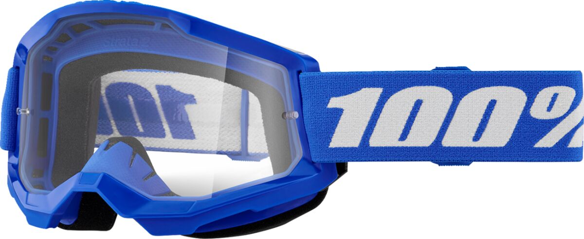 Strata 2 Goggle Blue| Clear| White, One Size