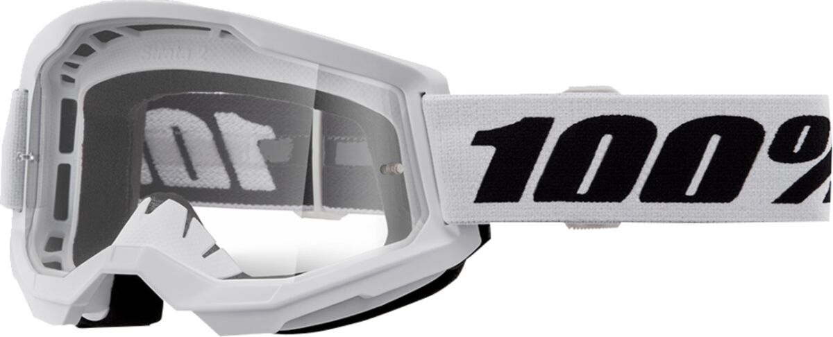 Strata 2 Goggle Black| Clear| White, One Size
