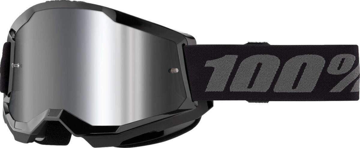 Strata 2 Goggle Black| Dark Gray| Silver, One Size