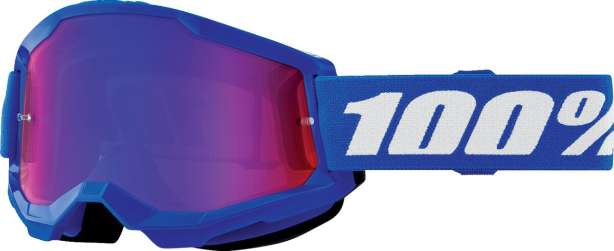 Youth Strata 2 Goggle One Size, Blue| Red| White
