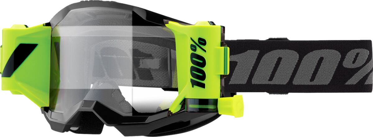 Strata 2 Forecast Goggle — One Size, Black| Dark Gray| Fluorescent Yellow