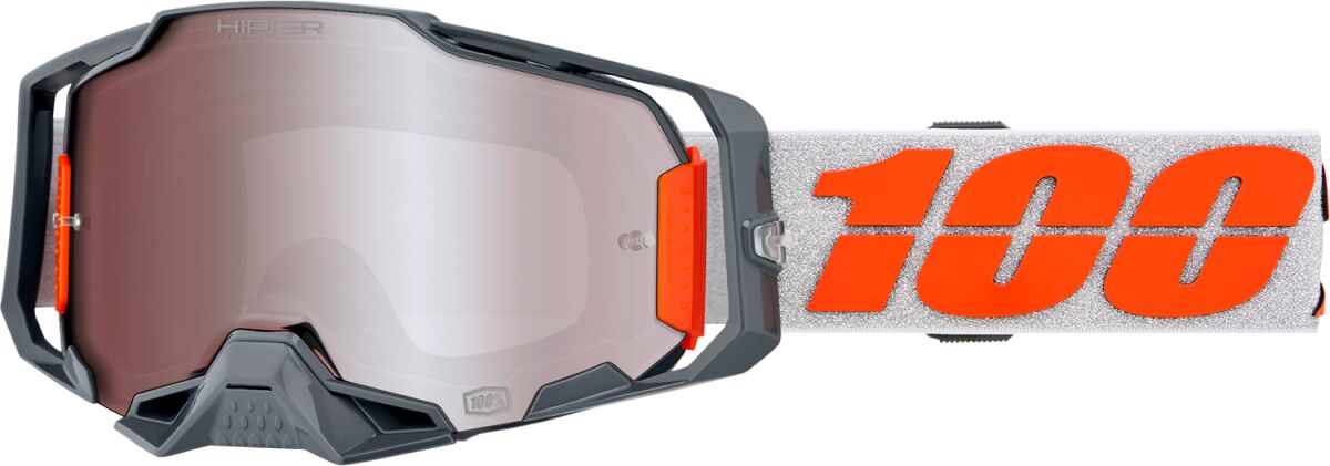 Armega HiPER® Goggle — Orange| Silver, One Size