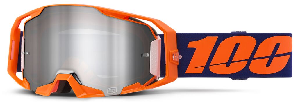 ARmatic Goggle — Dark Blue| Orange| Silver, One Size