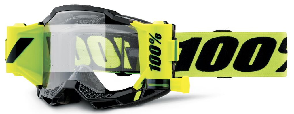 Accuri 2 Forecast Roll-Off Goggle — One Size, Black| Fluorescent Yellow