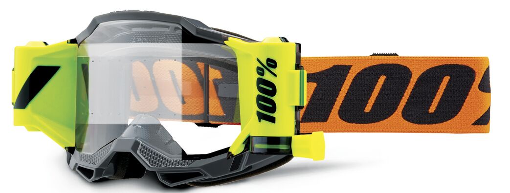 Accuri 2 Forecast Roll-Off Goggle — One Size, Black| Fluorescent Yellow| Orange
