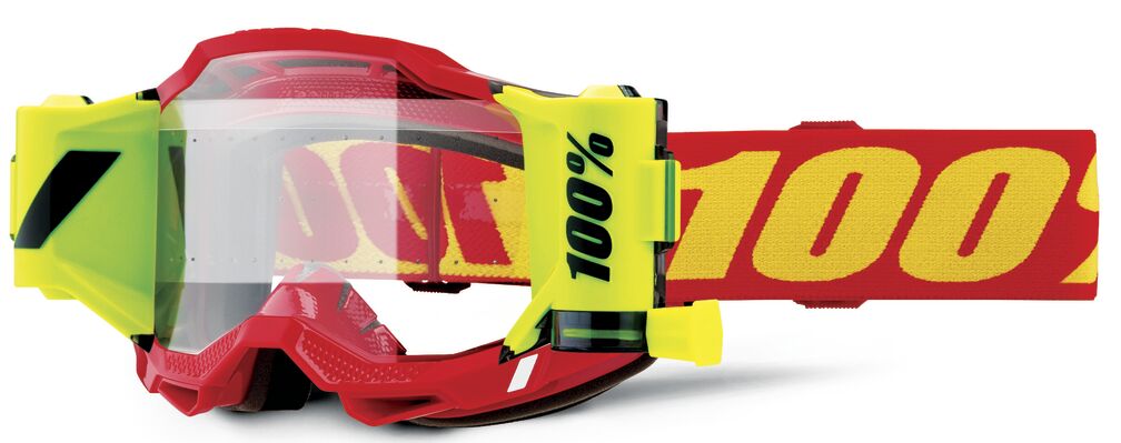 Accuri 2 Forecast Roll-Off Goggle — Fluorescent Yellow| Red| Yellow, One Size
