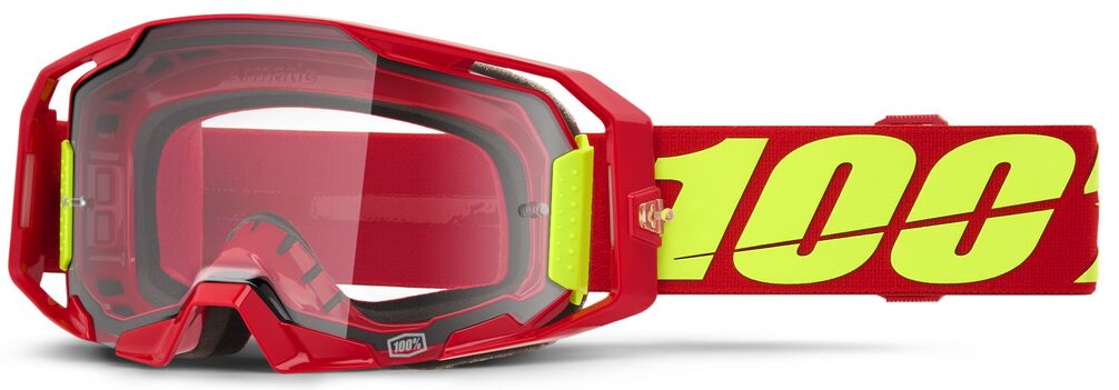 ARmatic Goggle — One Size, Clear| Fluorescent Yellow| Red