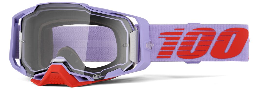 Armega Goggle — One Size, Clear| Gray| Purple| Red