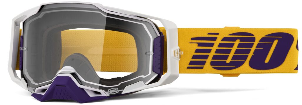 Armega Goggle — One Size, Clear| Dark Purple| White| Yellow