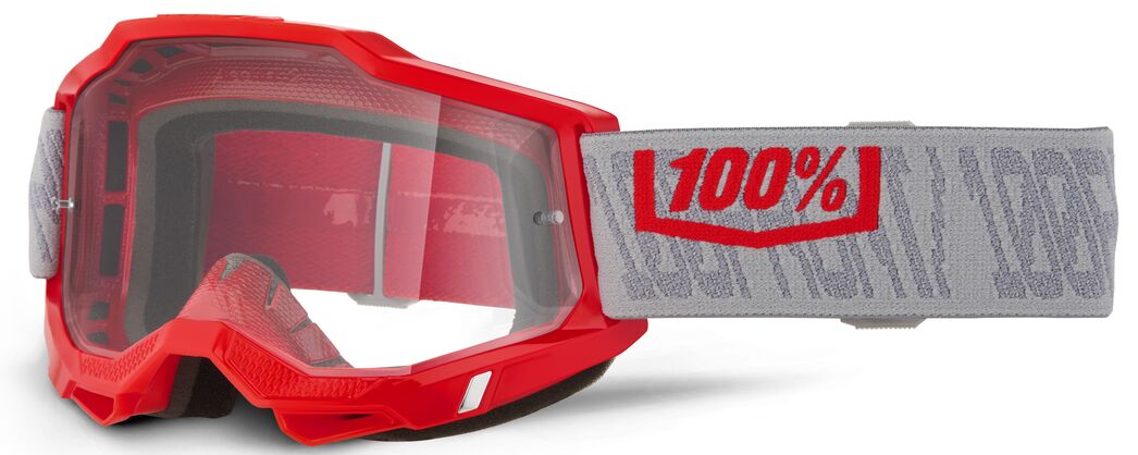Accuri 2 Goggles — Clear| Dark Gray| Gray| Red, One Size