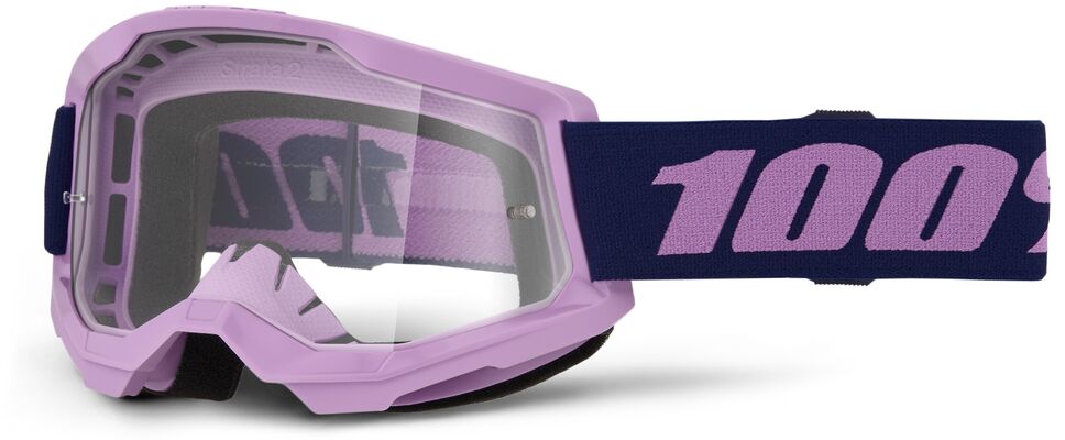 Strata 2 Goggle — Clear| Dark Blue| Purple, One Size