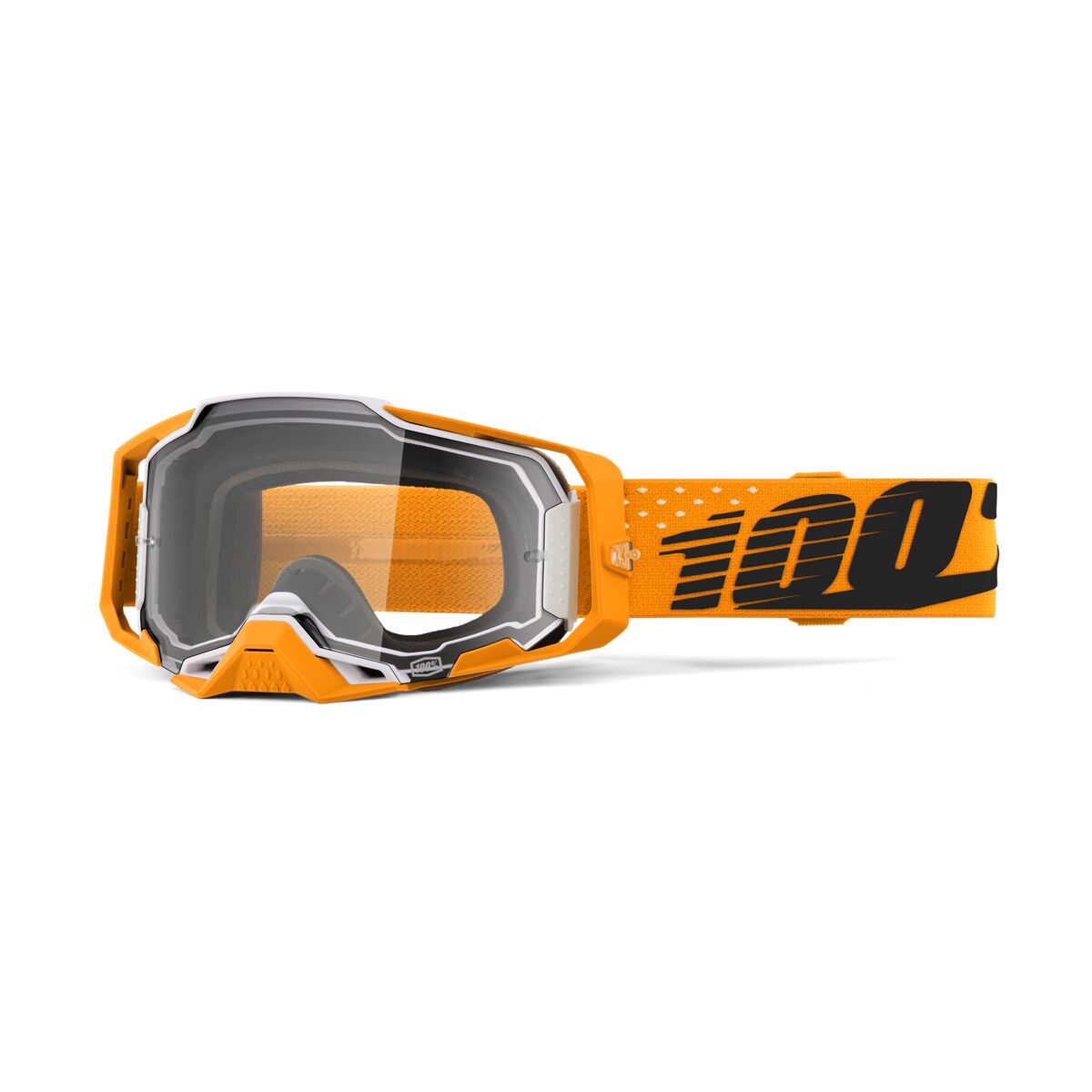 Armega Invicto Goggles Black| Clear| Orange| White, One Size