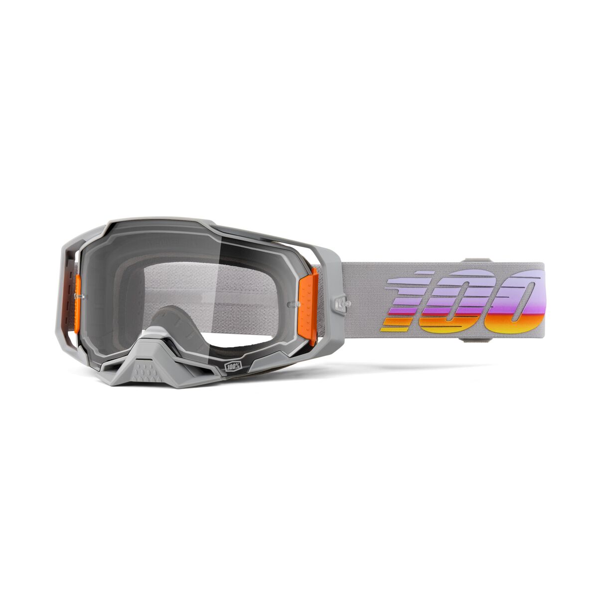Armega Fallbrook Goggles Clear| Gray| Orange, One Size