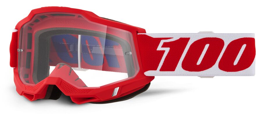 Accuri 2 Goggles One Size, Clear| Red| White