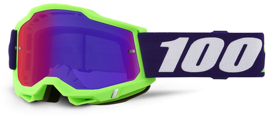 Accuri 2 Satisfy Goggles Dark Blue| Green| Purple| White, One Size