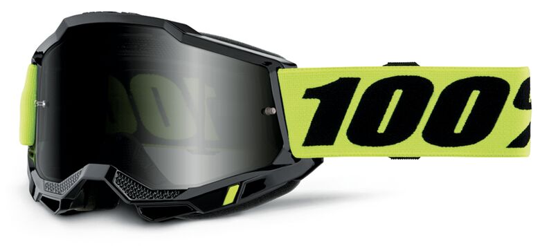 Accuri 2 Sand Goggle One Size, Black| Fluorescent Green| Smoke