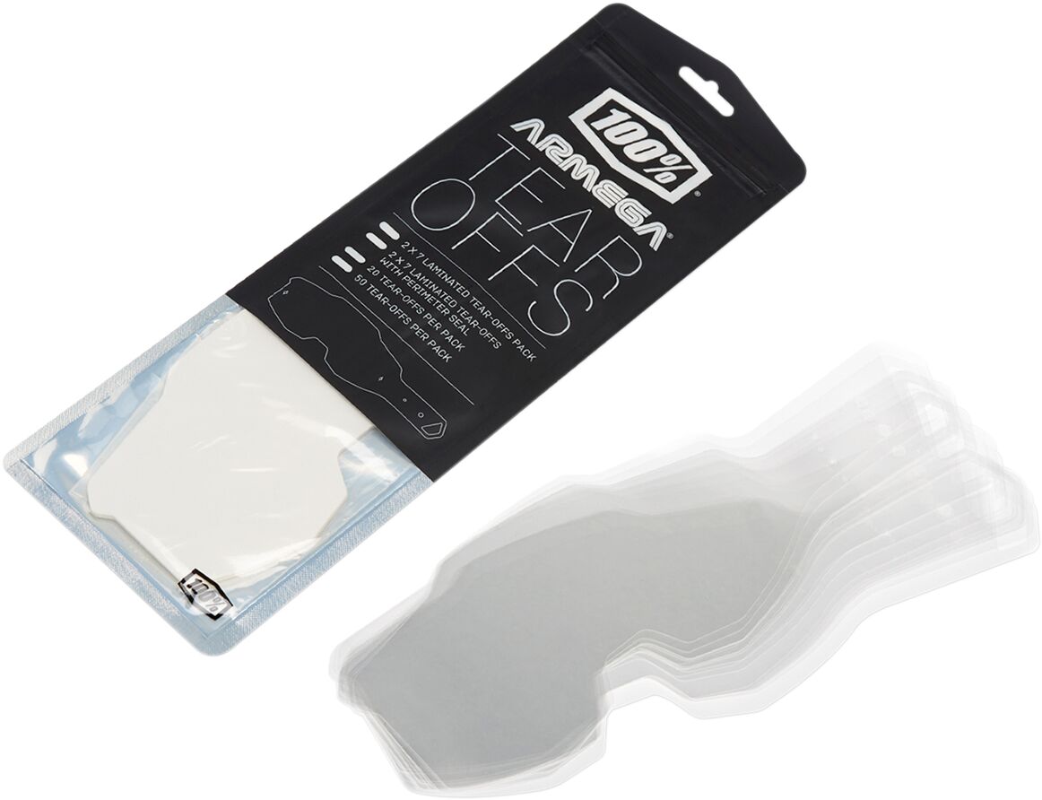 Armega/ARmatic Goggle Tear-Offs — Clear